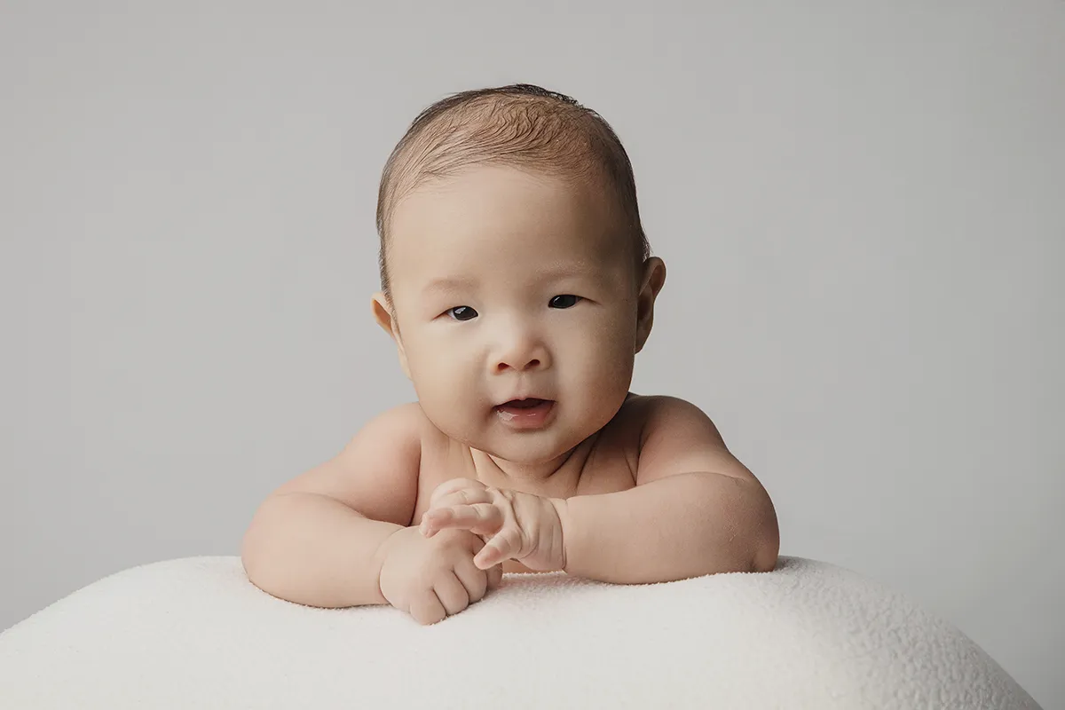 100 day baby portrait photographed by Photo Hive in Auckland