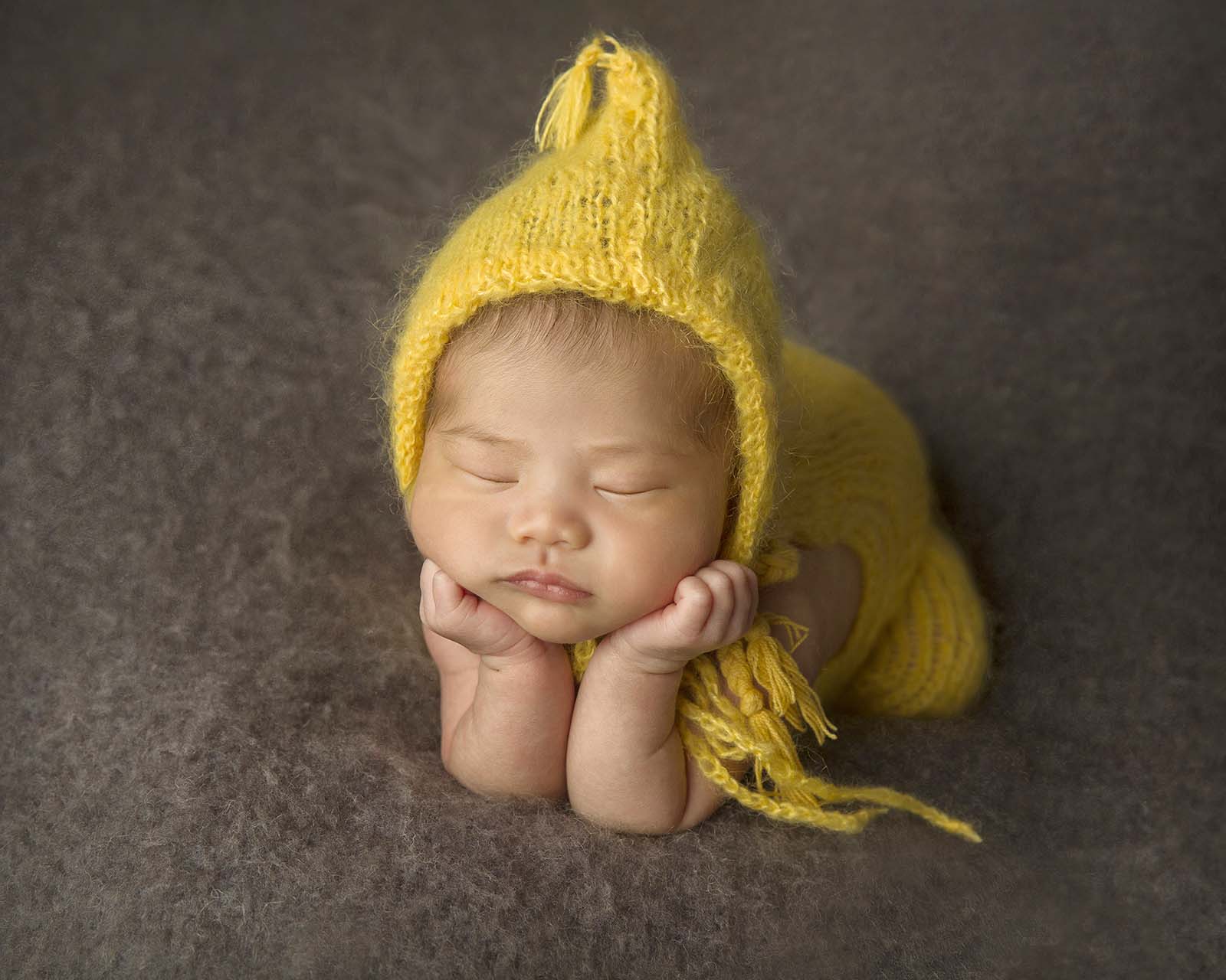 Newborn family studio portrait photographed by Photo Hive in Auckland